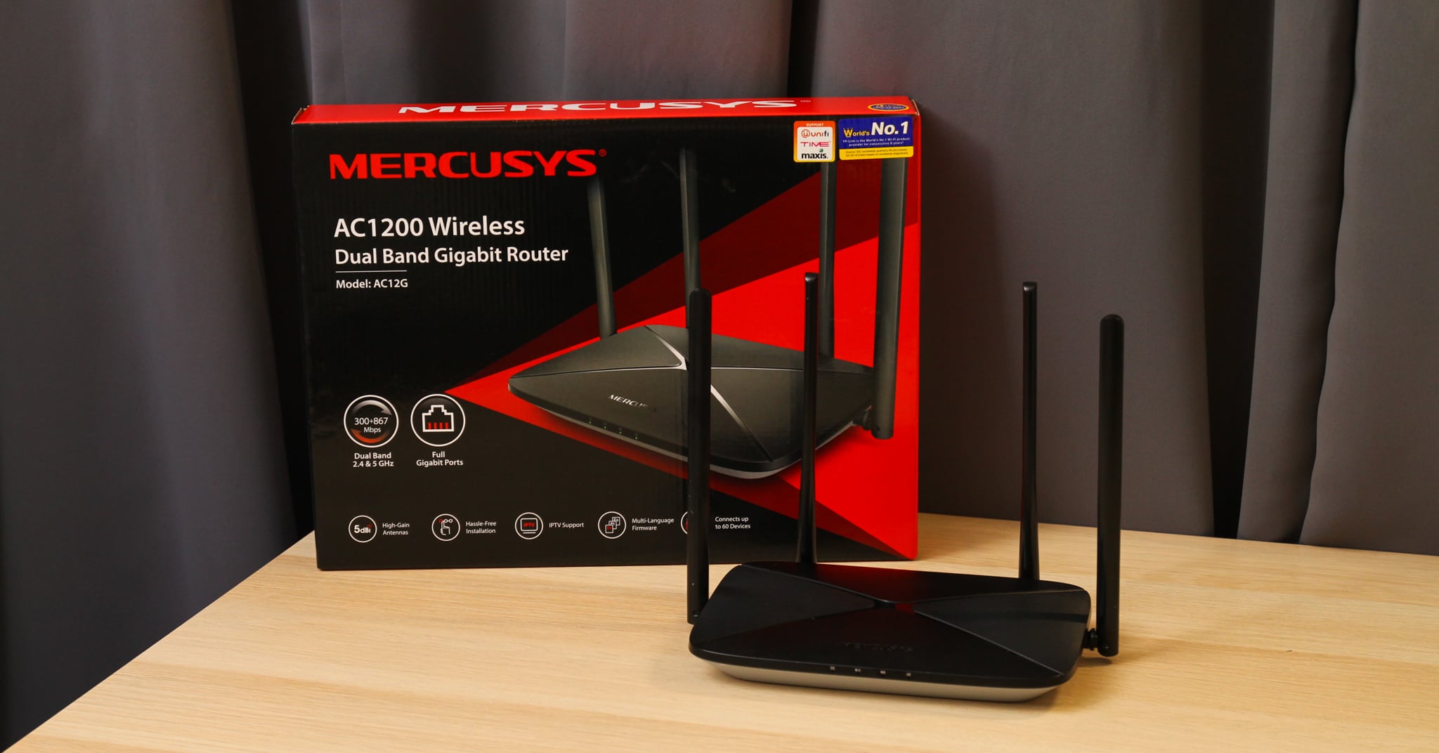 Mercusys AC12G AC1200 Wireless Router Review