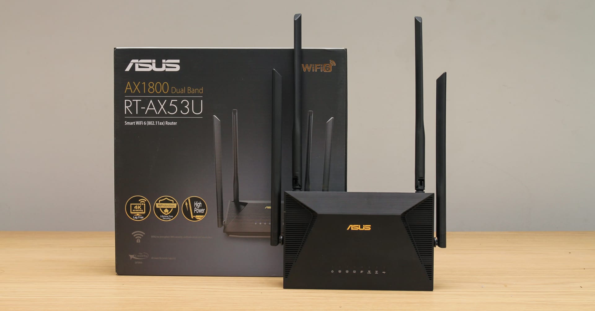 ASUS RT-AX53U Review: AiMesh 6 WiFi Router AX1800